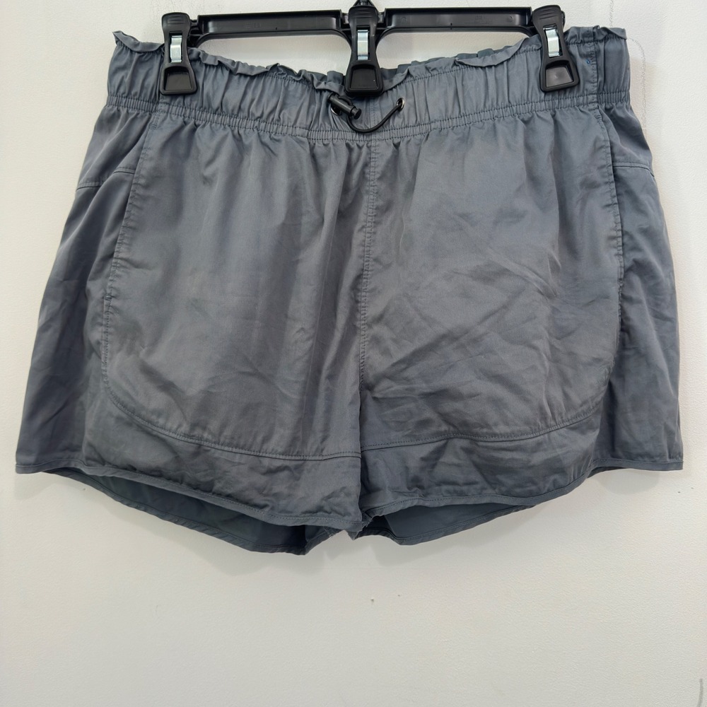 Mondetta Outdoor Project Shorts Gray Cotton Nylon Stretch Hiking Athletic Size M